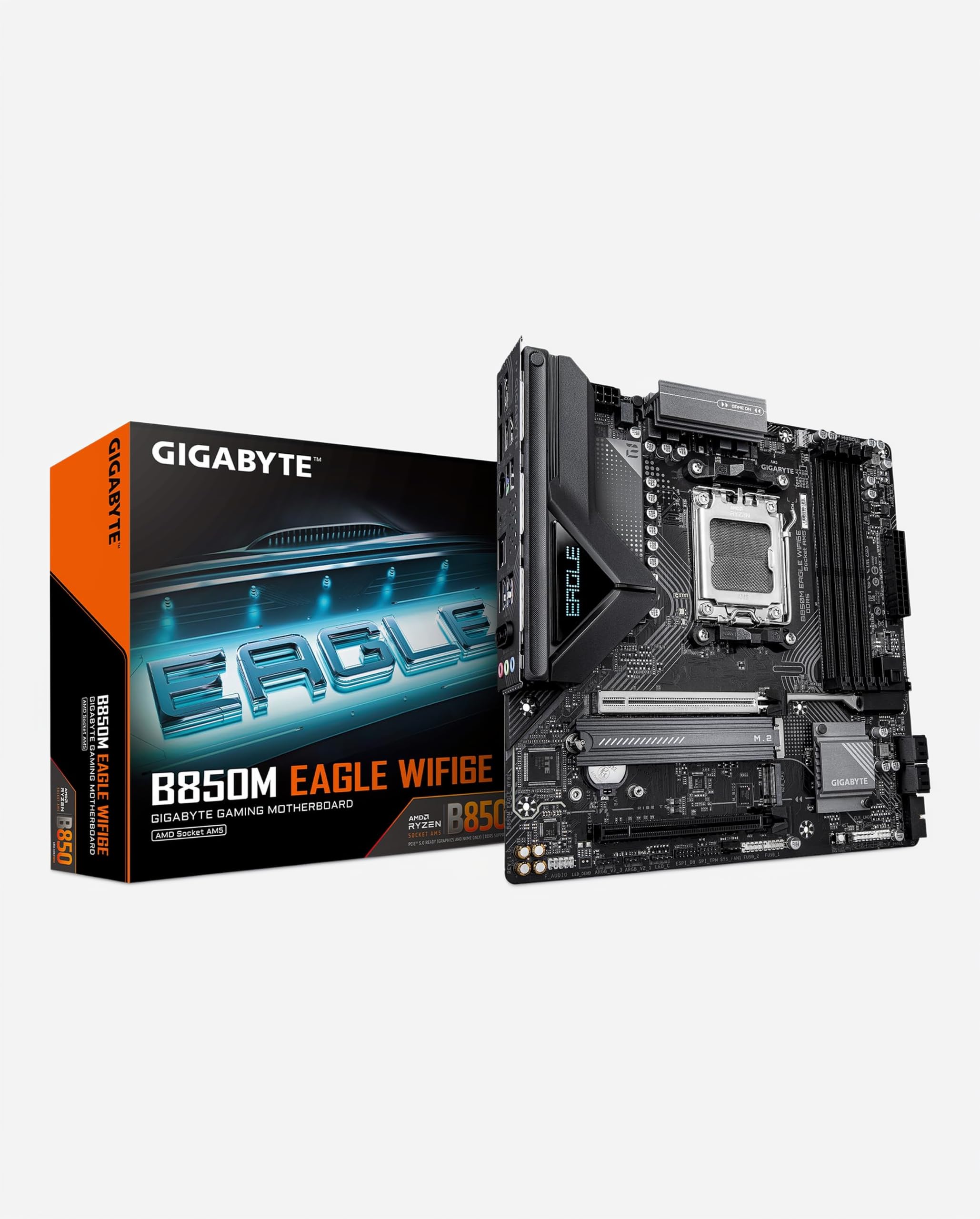 Amazon.com: GIGABYTE B850M Eagle WIFI6E AMD AM5 mATX Motherboard